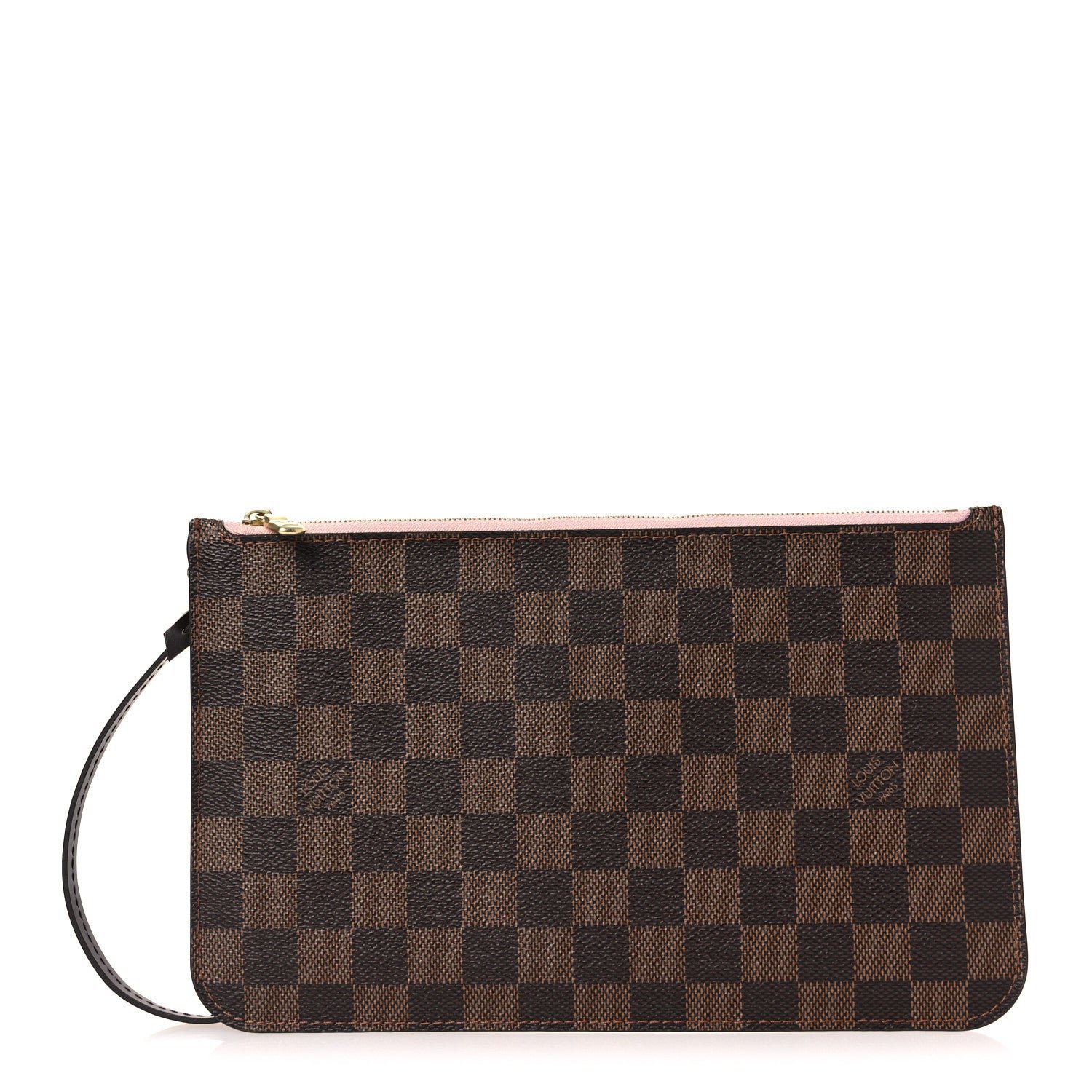 Louis Vuitton Damier Ebene Neverfull MM GM Pochette Rose Ballerine