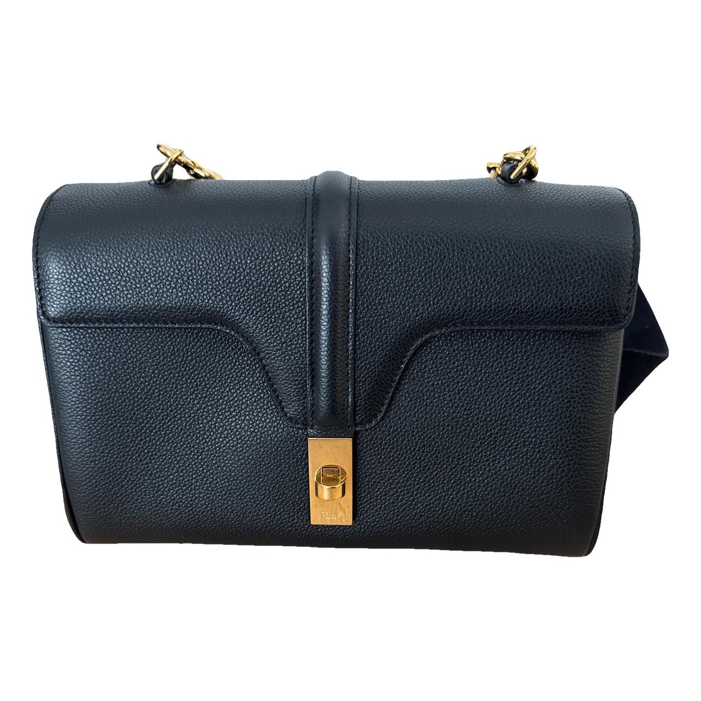Sac 16 leather crossbody bag