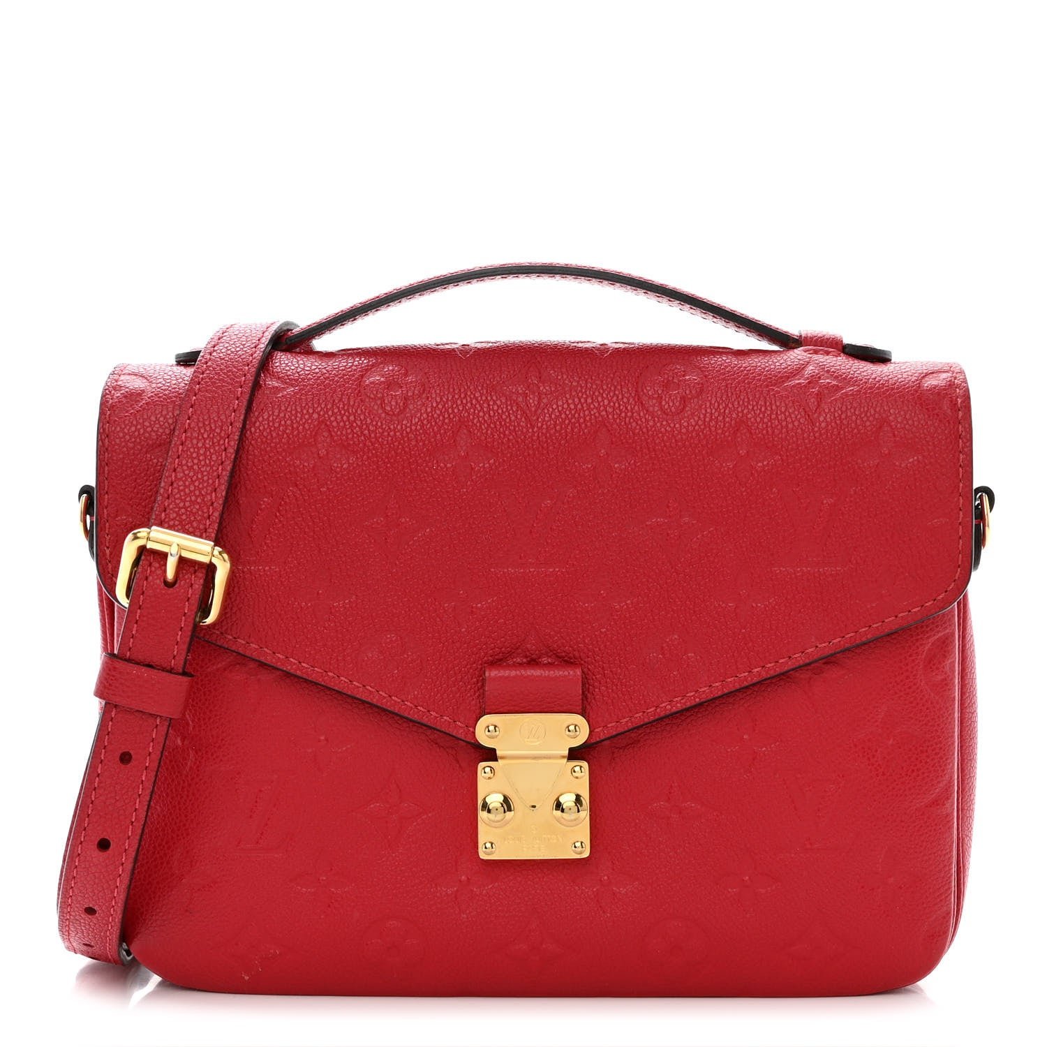 Louis Vuitton Empreinte Pochette Metis Scarlet