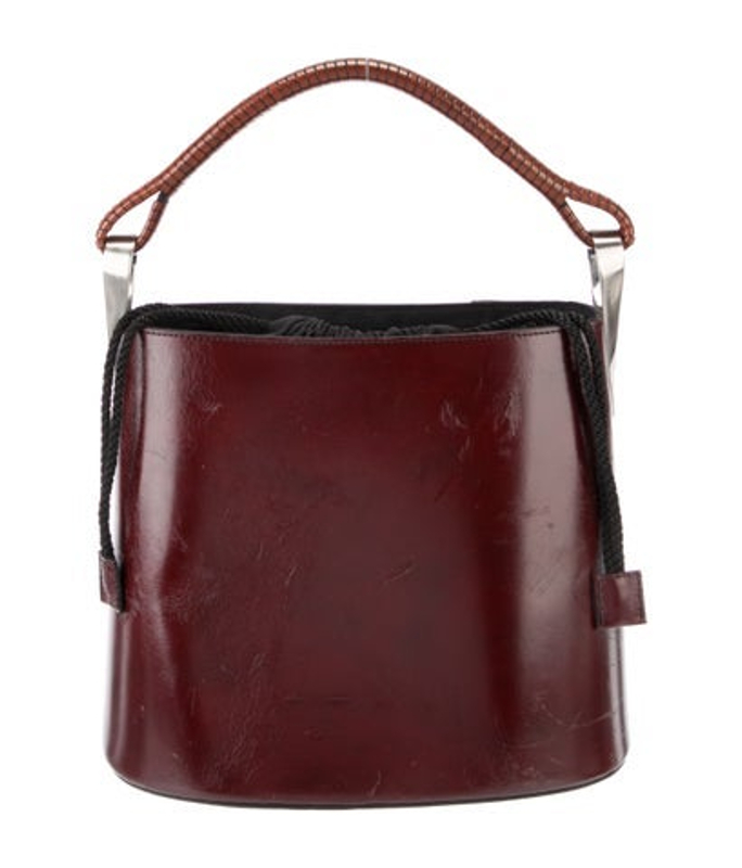 Kenzo Leather Top Handle Bag