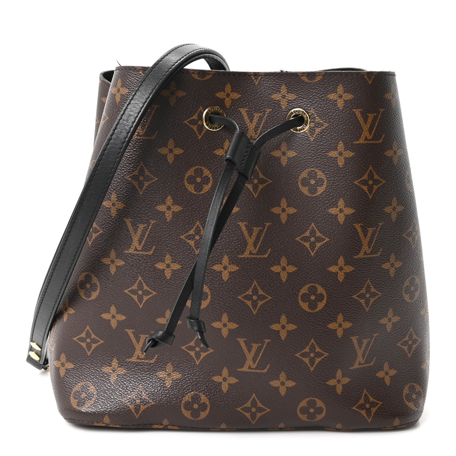 Louis Vuitton Louis Vuitton Monogram Neonoe MM Black