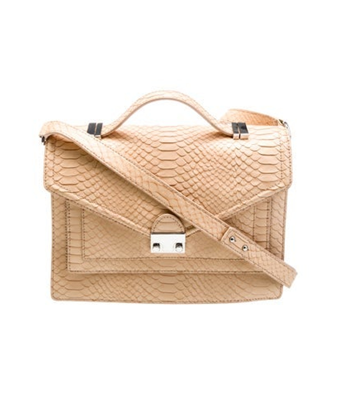 Loeffler Randall Randall Embossed Leather Crossbody Bag