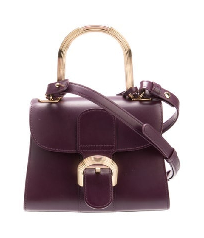 Delvaux Leather Brillant W Strap Mini