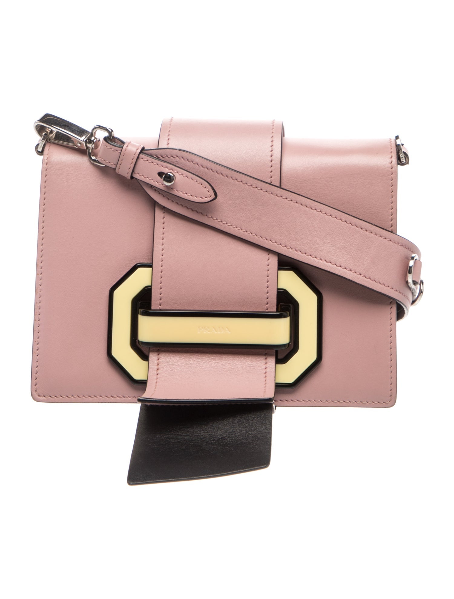 City Calf Leather Plex Ribbon