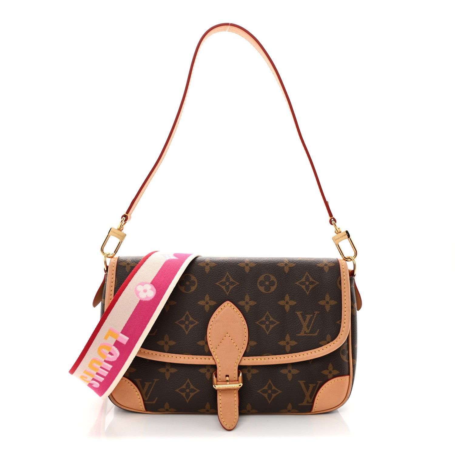 Louis Vuitton Louis Vuitton Monogram Diane Fuchsia