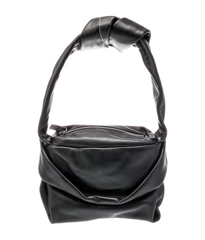 Staud Leather Top Handle Bag