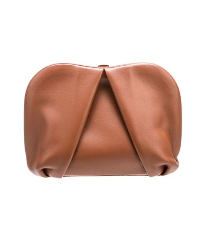 Gabriela Hearst Hearst Embossed Leather Shoulder Bag