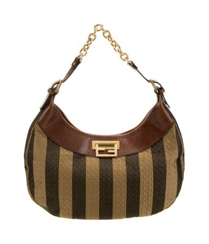 Fendi Pequin Hobo Vintage
