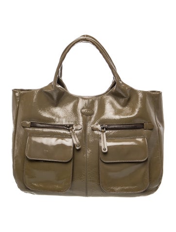 Leather Top Handle Bag