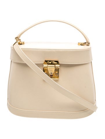 Leather Top Handle Bag