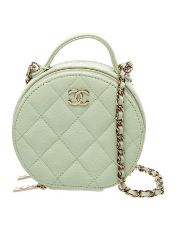 Handle With Care Round Vanity Case