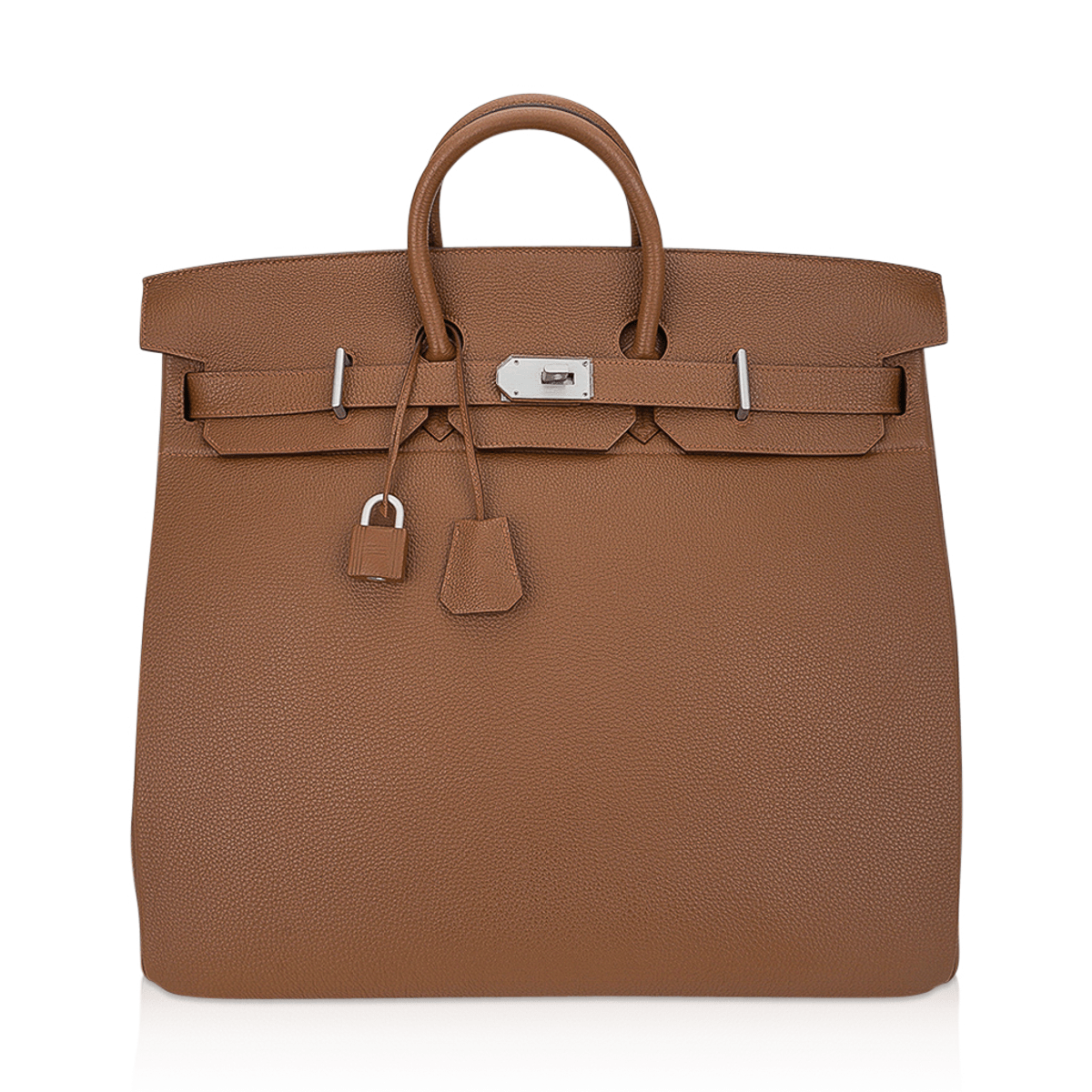 Hermes Hermes Limited Edition Helium Hac 50 Bag Alezan Togo Leather Aluminum Hardware