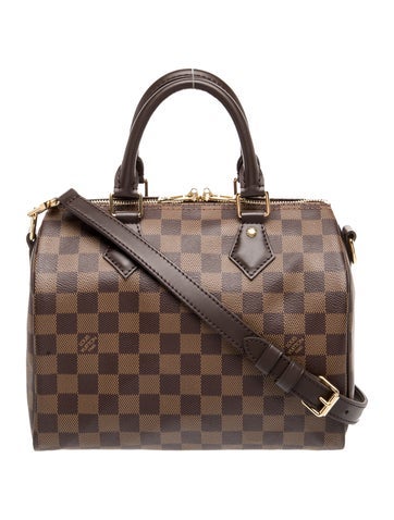 Damier Ebene Speedy Bandouliere 25