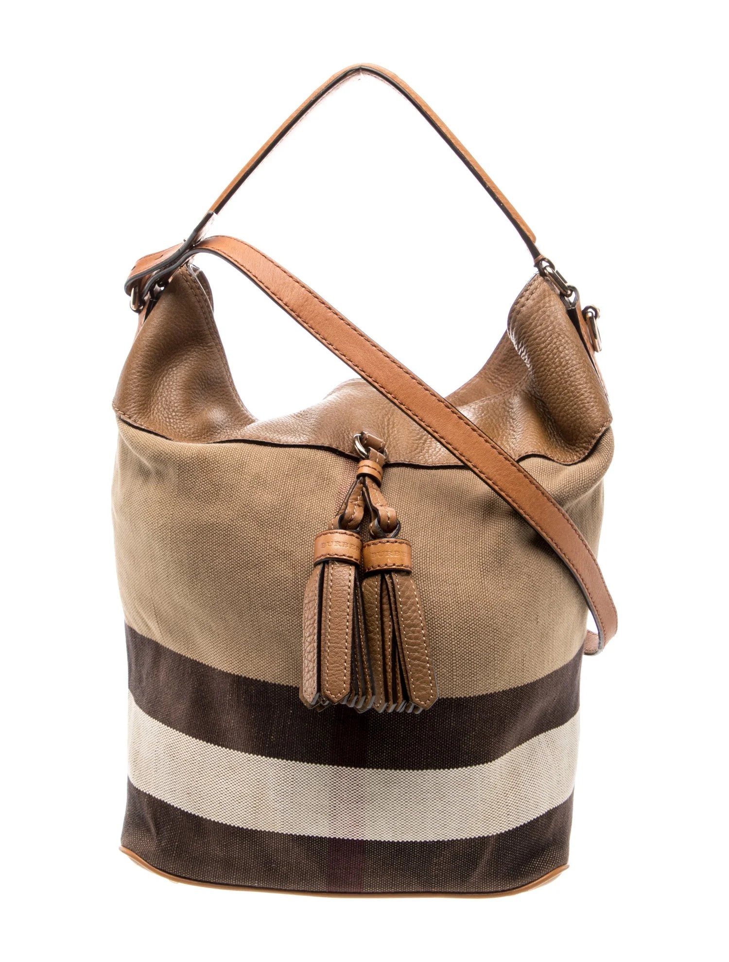 House Check Bucket Bag