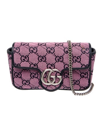 GG Canvas Marmont Super Mini