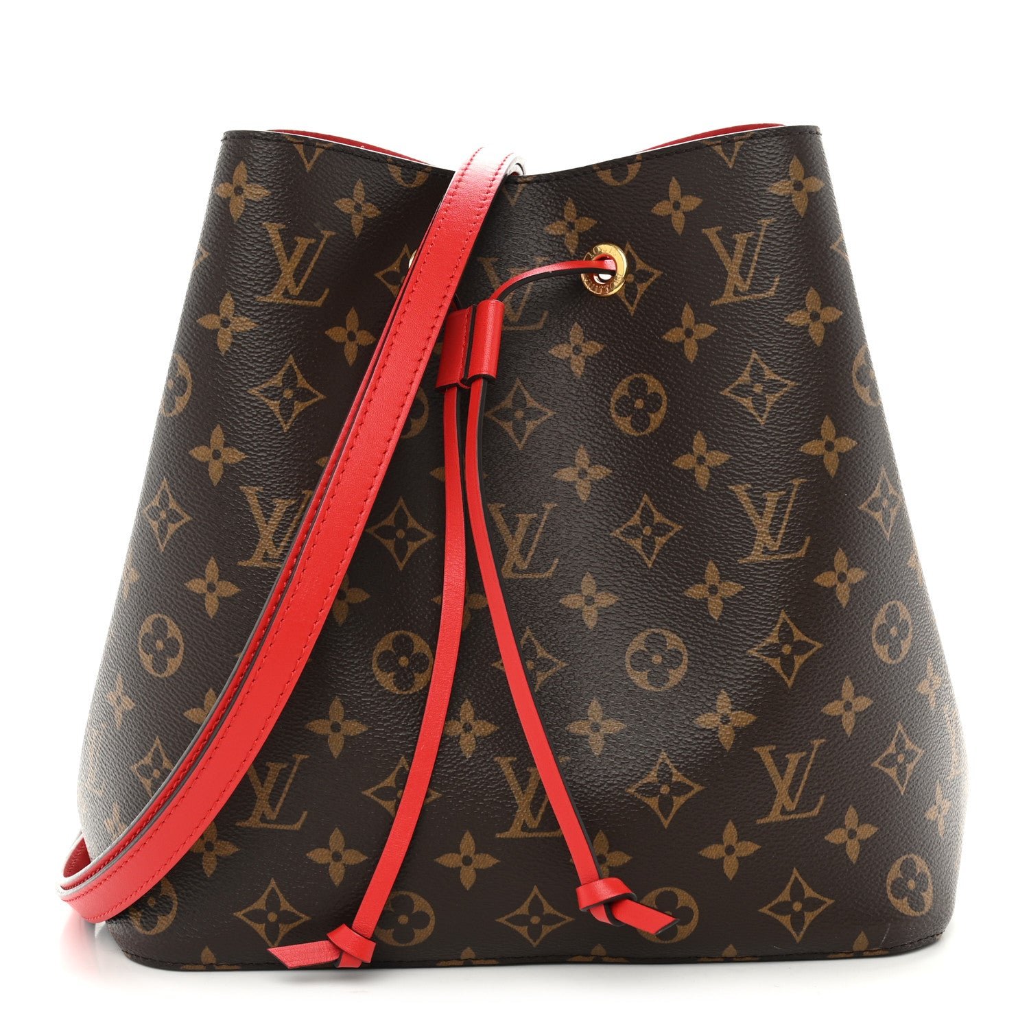 Louis Vuitton Monogram Neonoe MM Coquelicot
