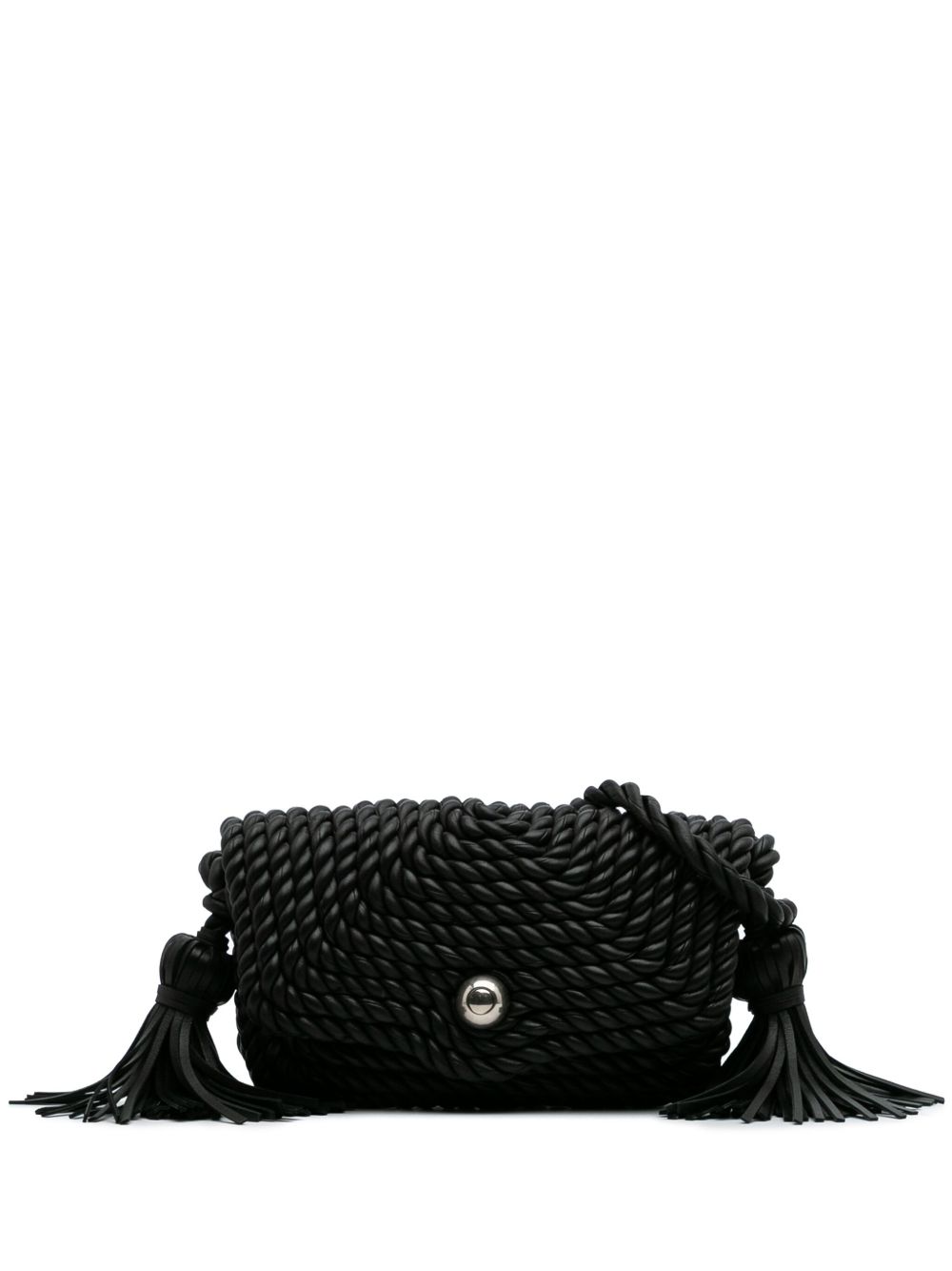 2012-2024 Lambskin Torchon Classic Tasseled Twisted crossbody bag