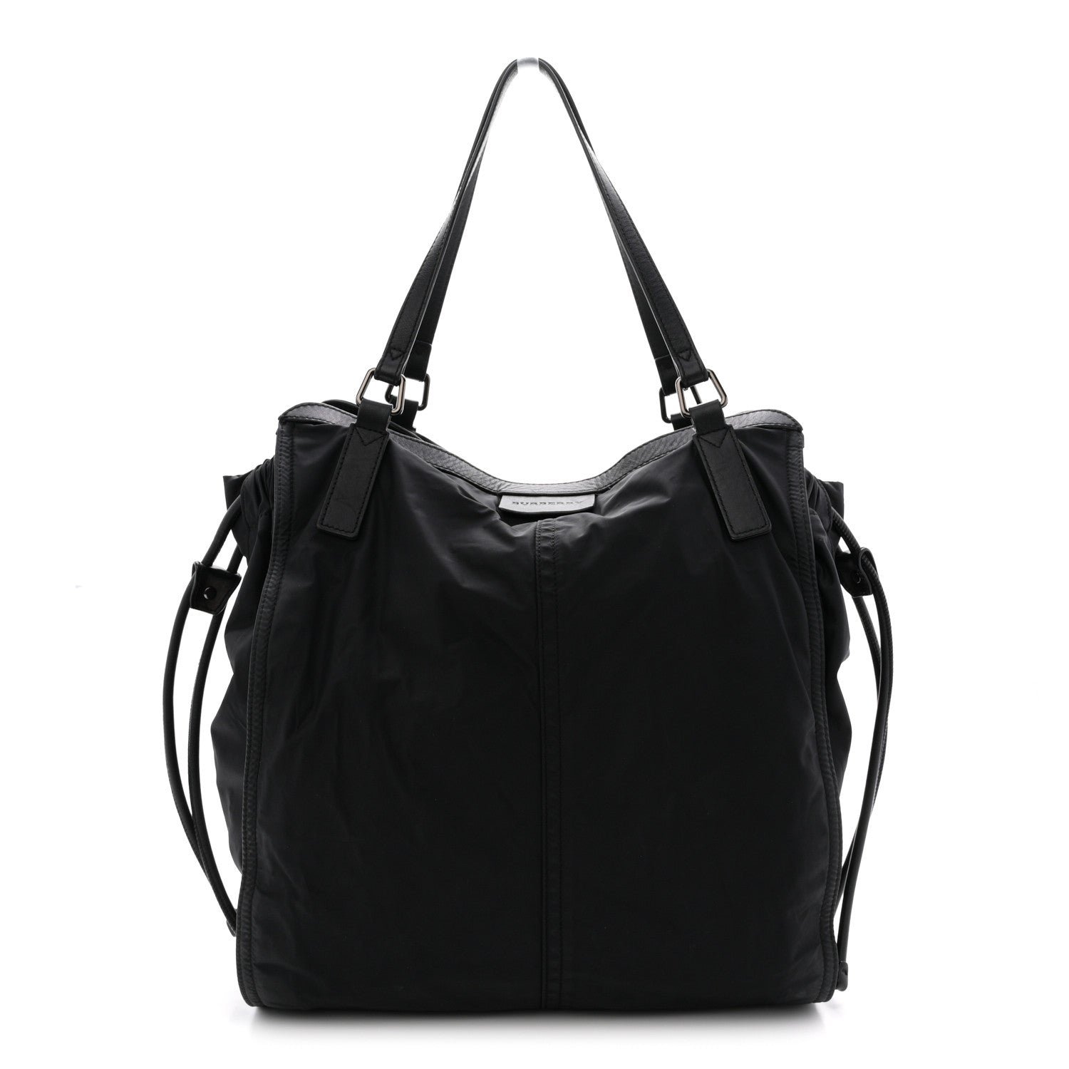 Burberry Nylon Buckleigh Packable Tote Black