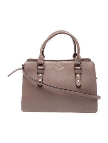 Leather Top Handle Bag