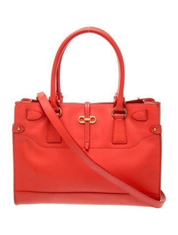 Gancini Top Handle Bag