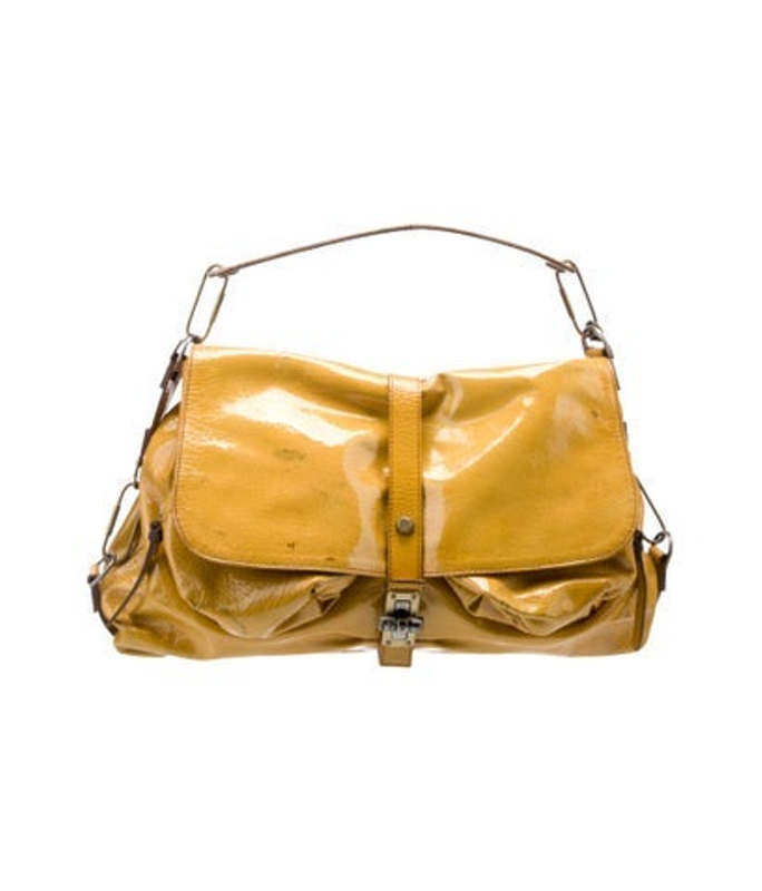Lanvin Patent Leather Top Handle Bag