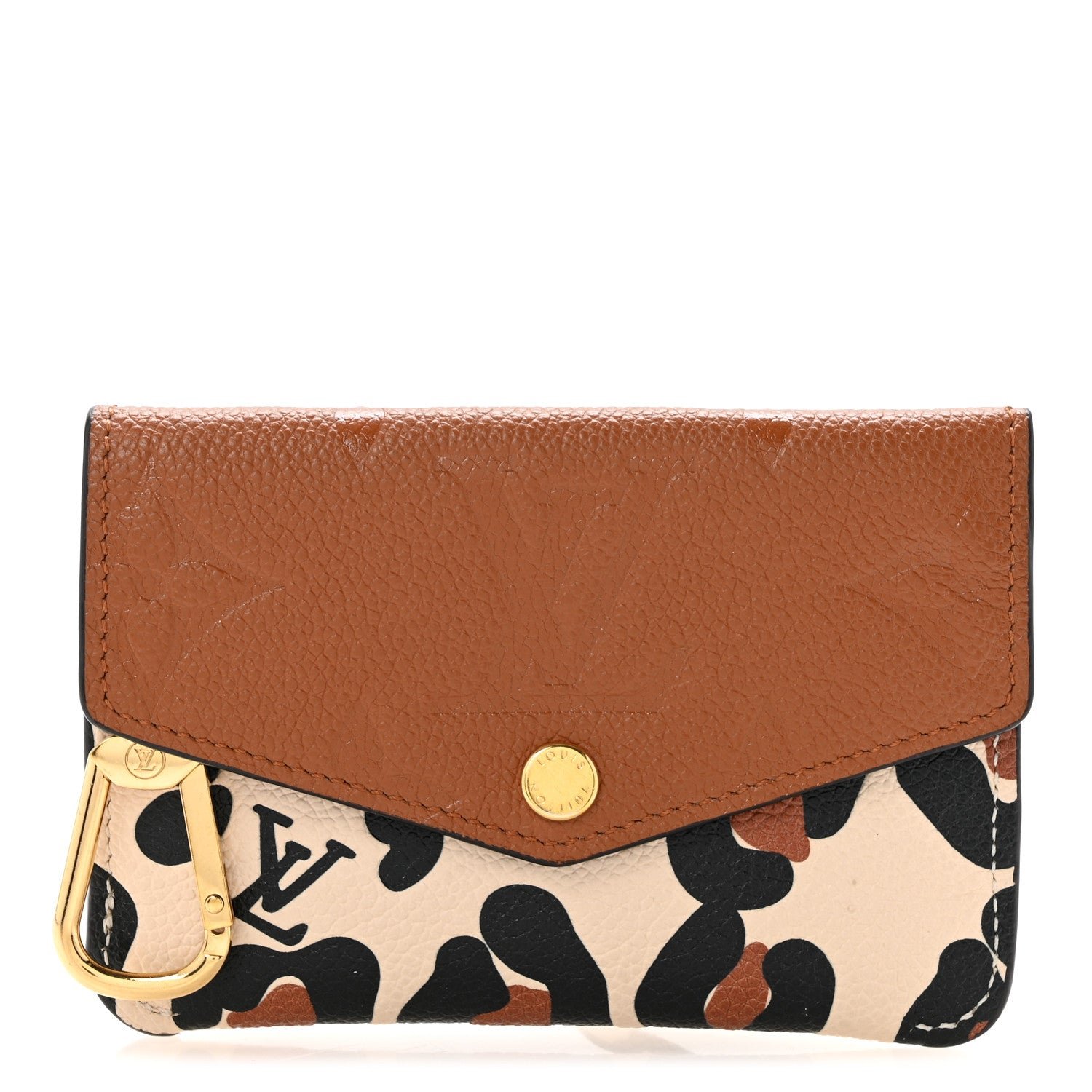 Louis Vuitton Louis Vuitton Empreinte Monogram Giant Wild At Heart Key Pouch Caramel