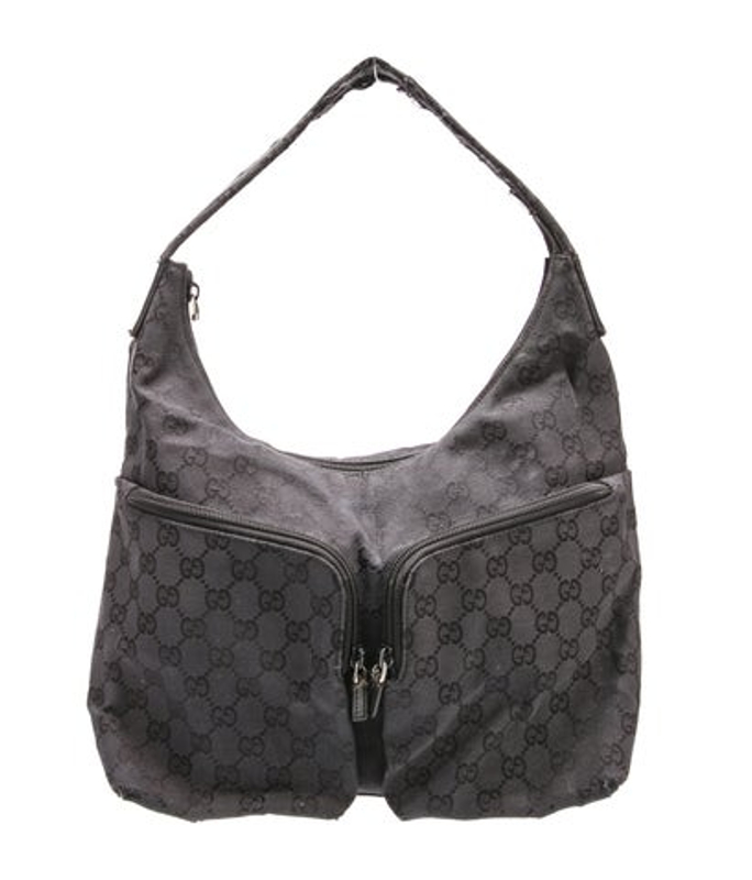 Gucci Gg Canvas Shoulder Bag Vintage