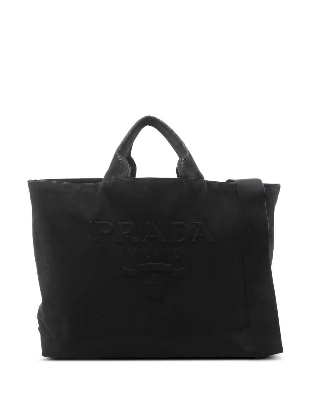 2010s large canvas tote bag