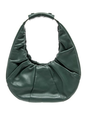 Leather Top Handle Bag Medium