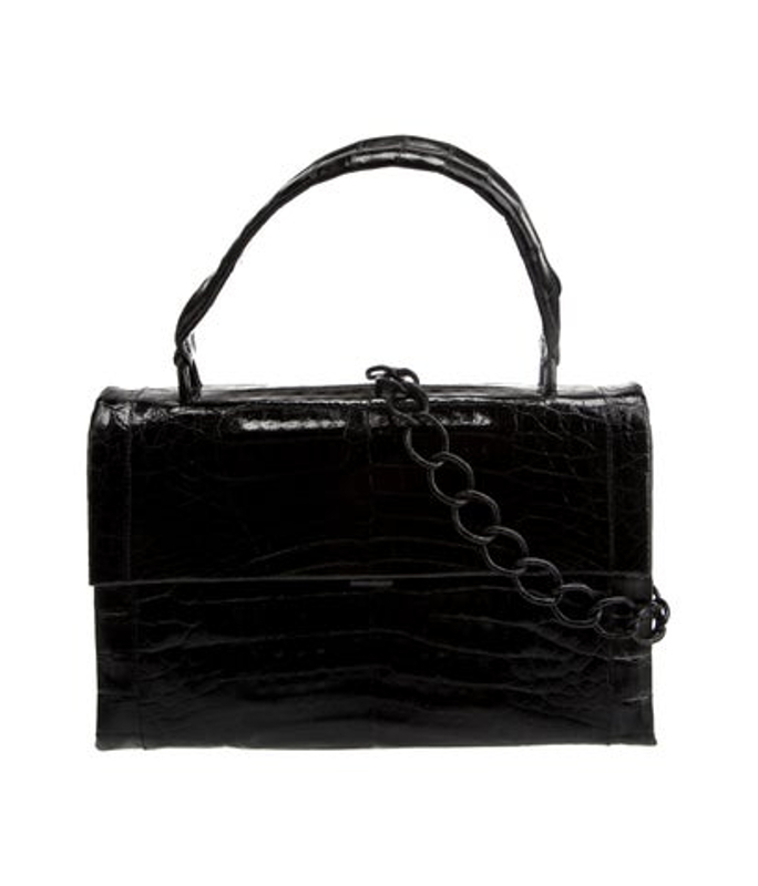 Nancy Gonzalez Gonzalez Crocodile Top Handle Bag