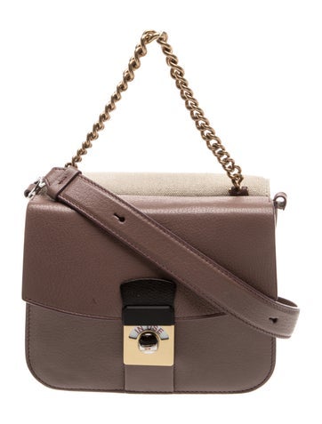 Leather Top Handle Bag