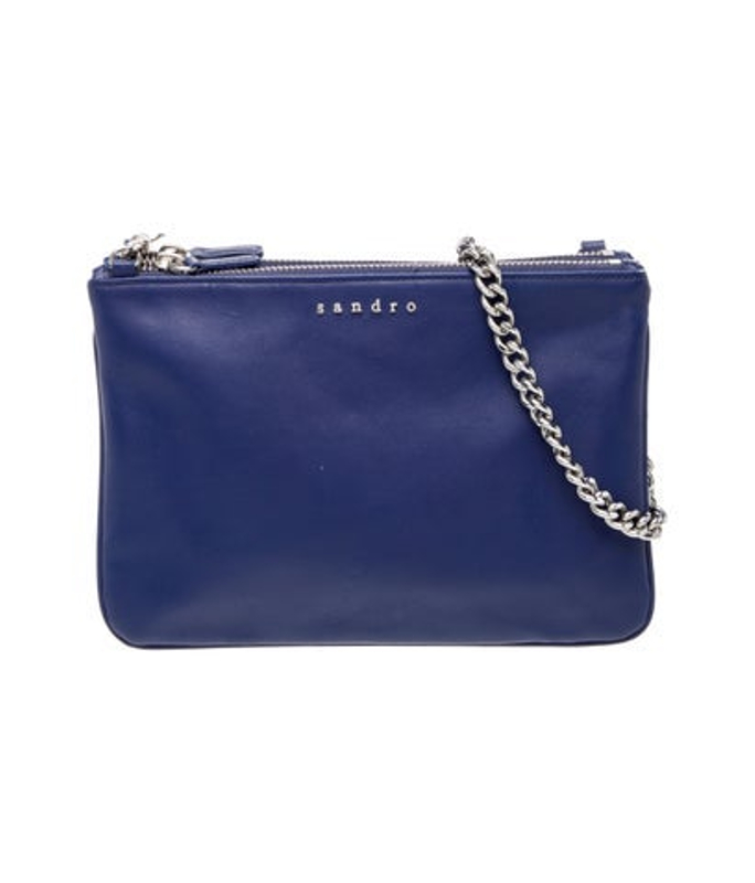 Sandro Leather Crossbody Bag