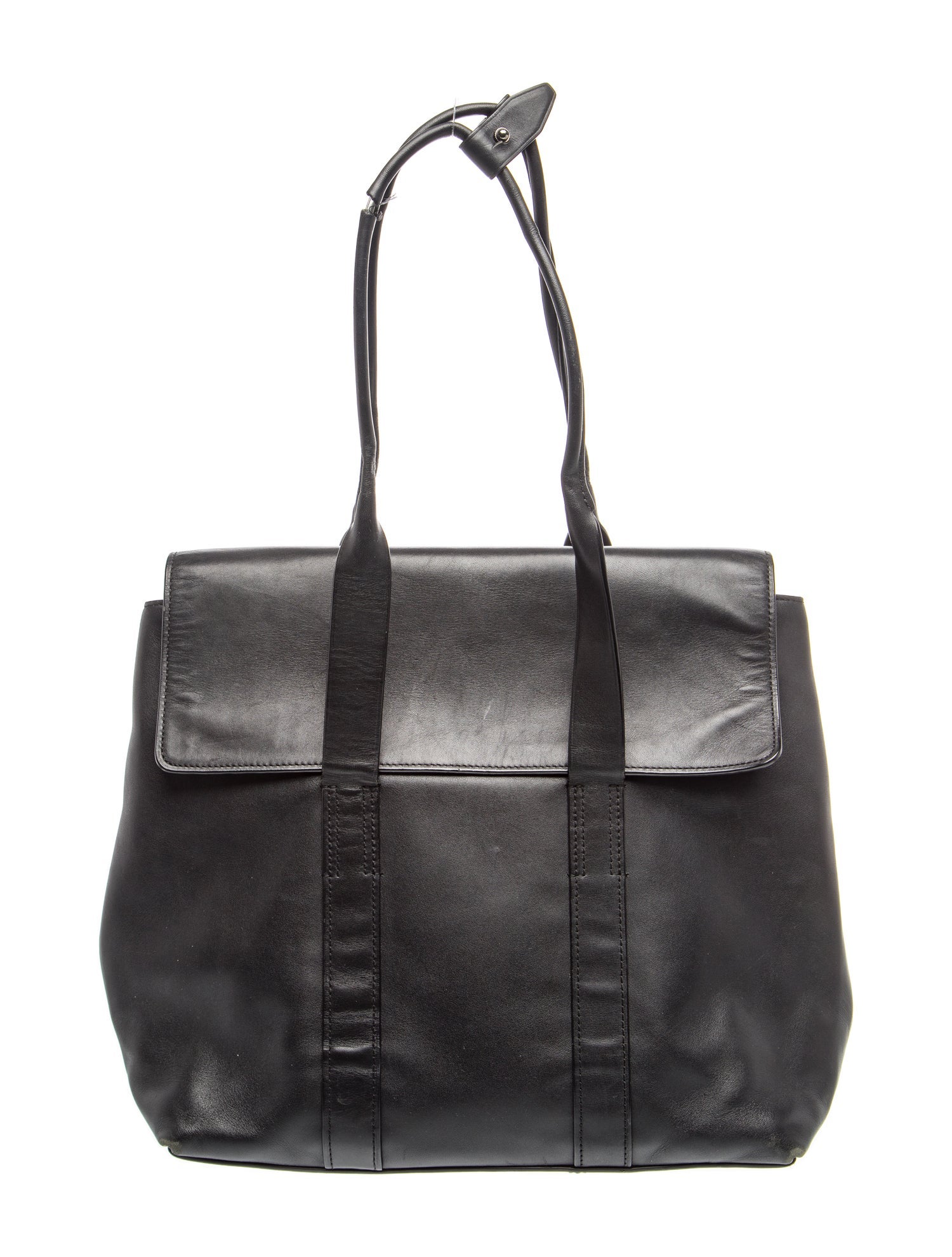 Leather Top Handle Bag