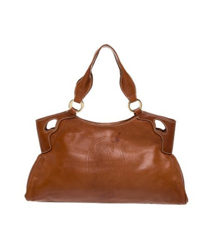 Cartier Leather Shoulder Bag
