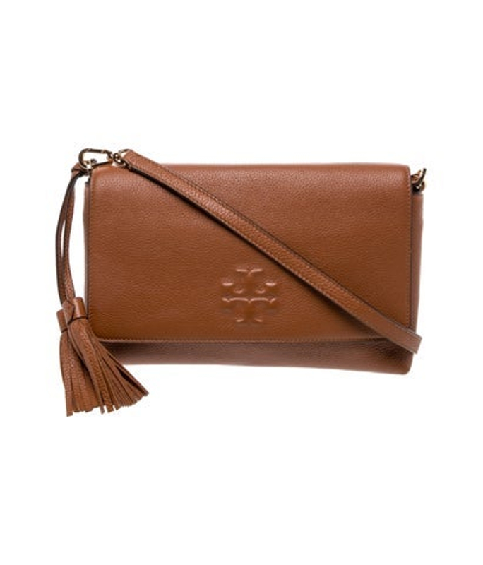 Tory Burch Burch Leather Crossbody Bag
