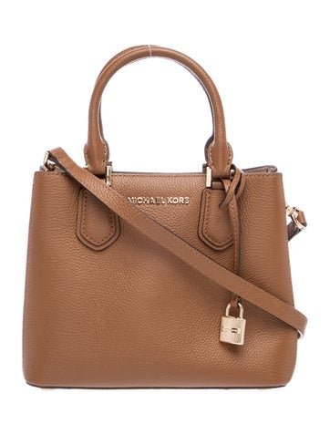 Leather Top Handle Bag
