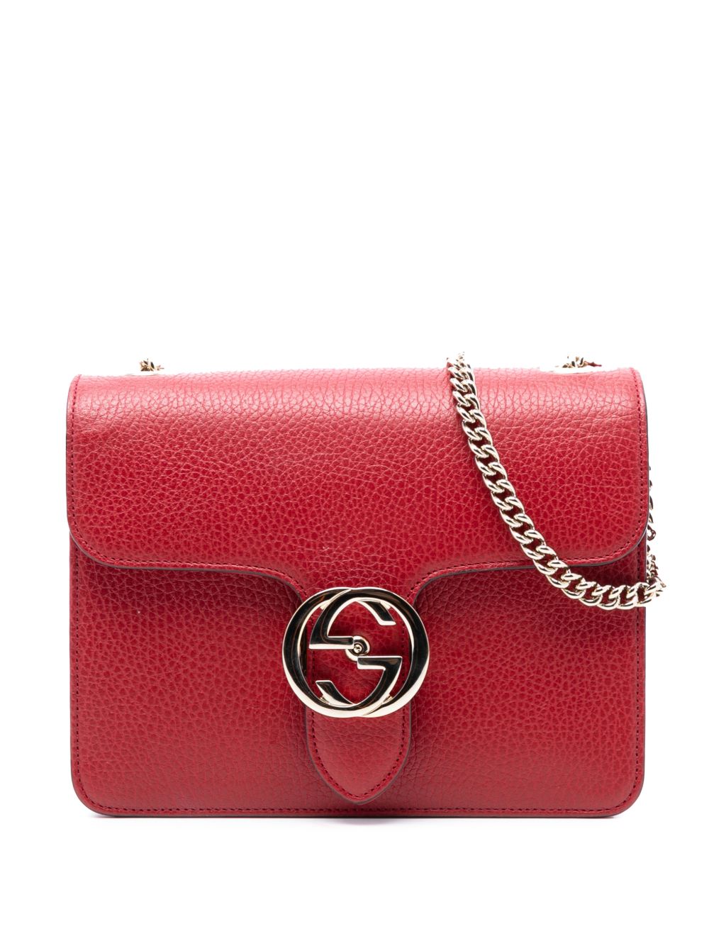 2016-2025 Small Dollar Calfskin Interlocking G crossbody bag