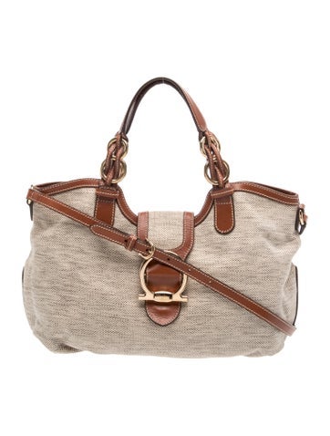 Leather Top Handle Bag