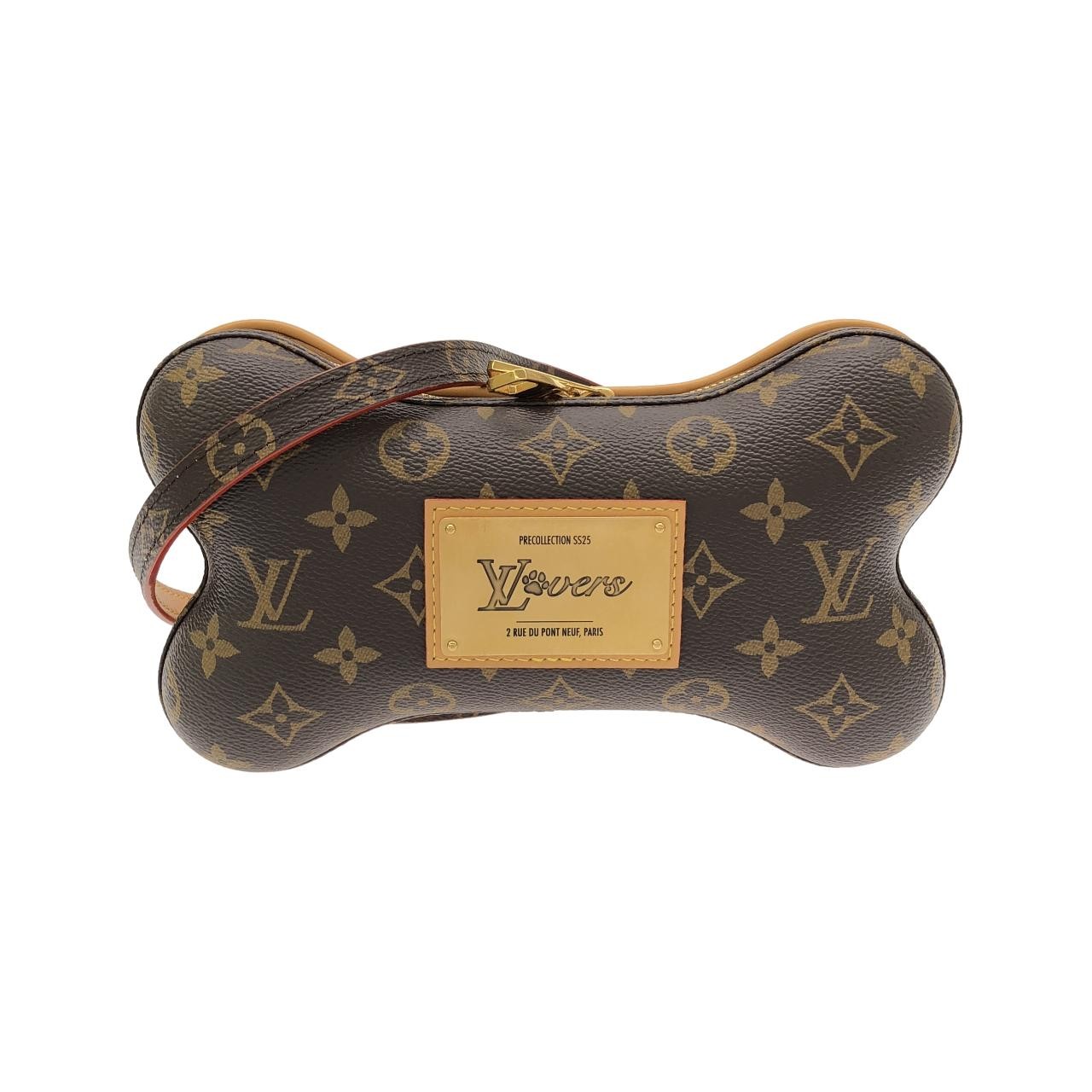 Louis Vuitton Monogram (LV VERS) Bone Wearable Wallet M12615 Shoul...