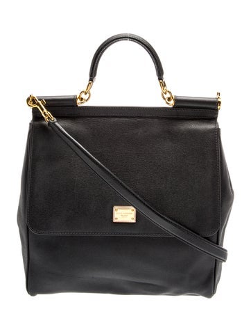 Leather Top Handle Bag