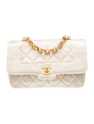 Satin CC Flap Bag