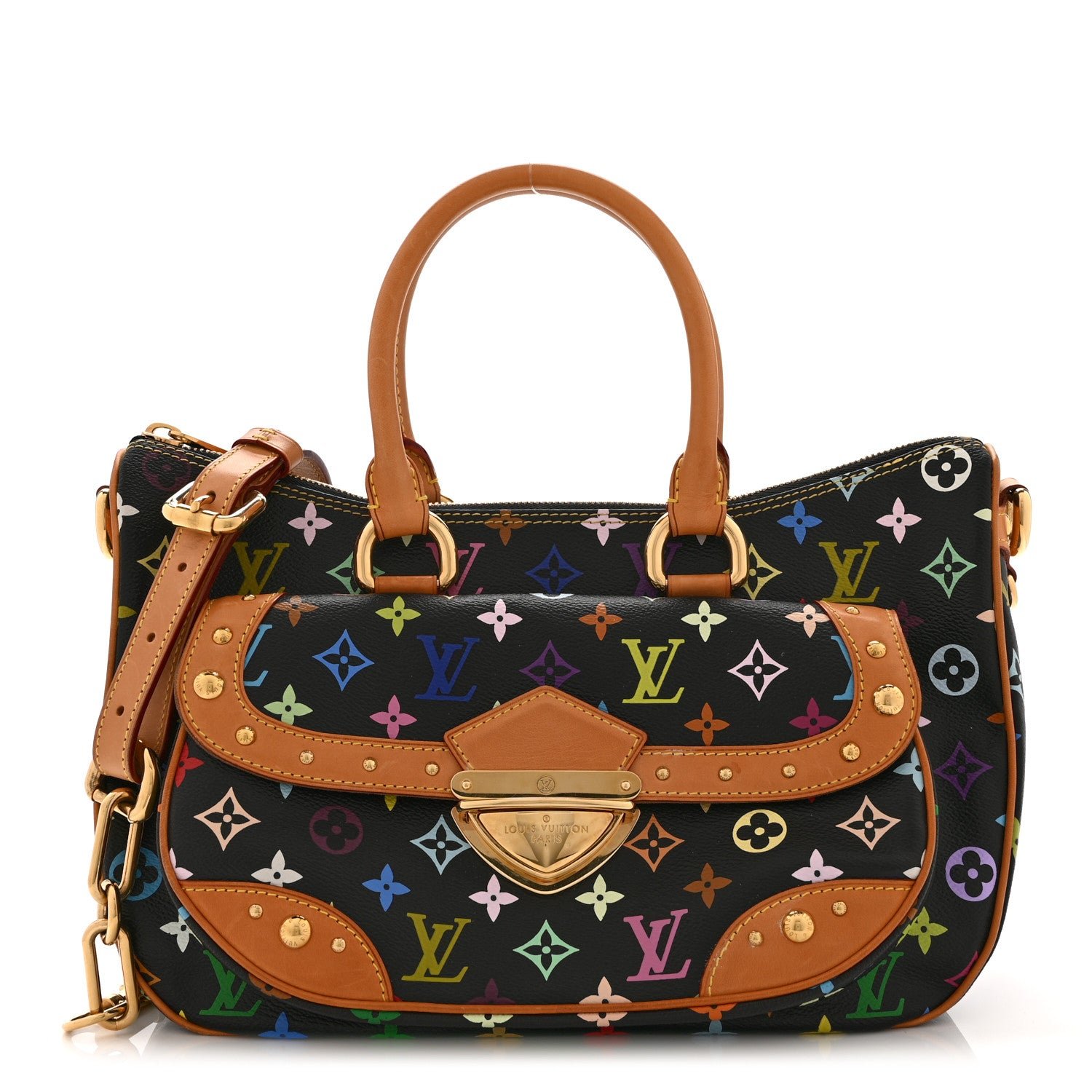 Louis Vuitton Monogram Multicolor Rita Black