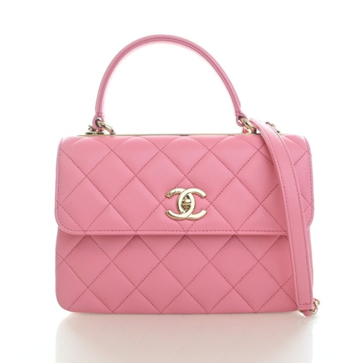 Chanel Small Lambskin Trendy CC Top Handle Bag