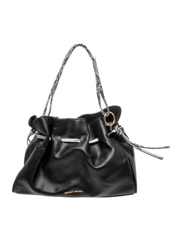 Badgley Mischka Leather Shoulder Bag