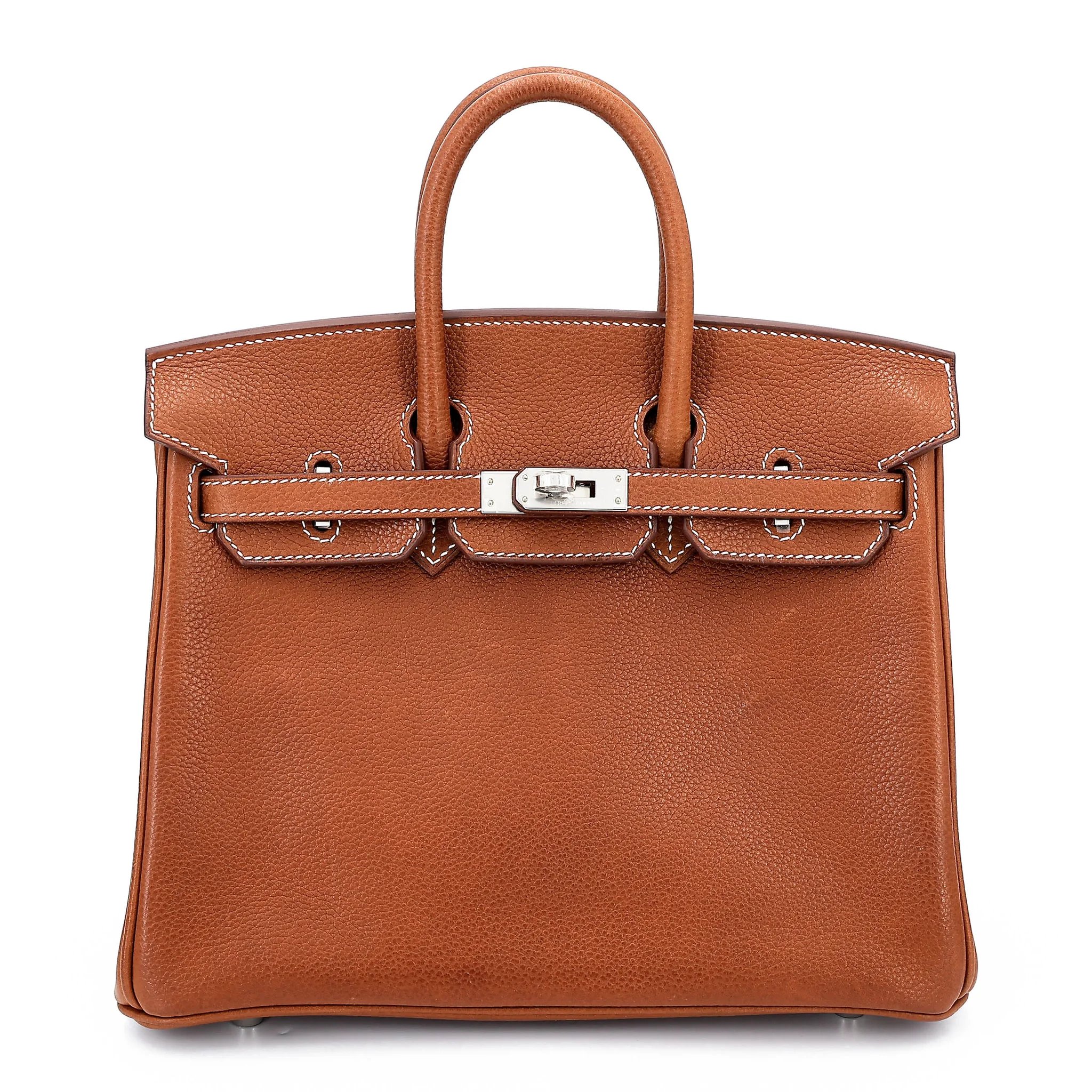 Brand New ( Rank N ) HERMÈS Birkin 25 Fauve (34) Barenia Faubourg Palladium hardware K (2025)