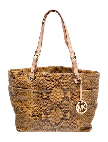 Embossed Leather Tote w/ Tags