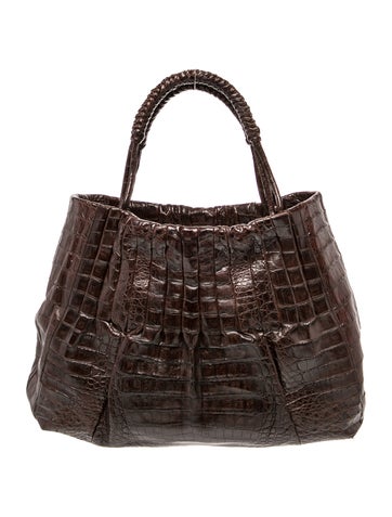 Caiman Top Handle Bag