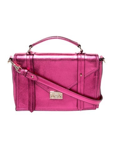Leather Top Handle Bag