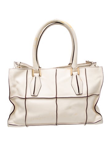 Leather Top Handle Bag