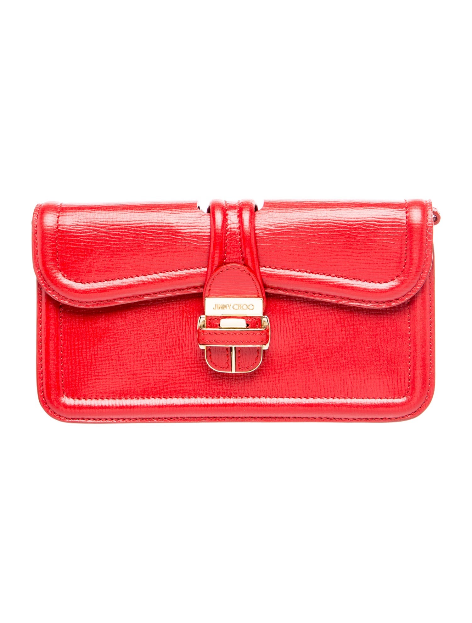 Jimmy Choo Leather Clutch